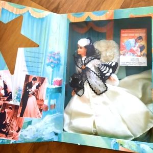 Gone with the wind barbie black and white